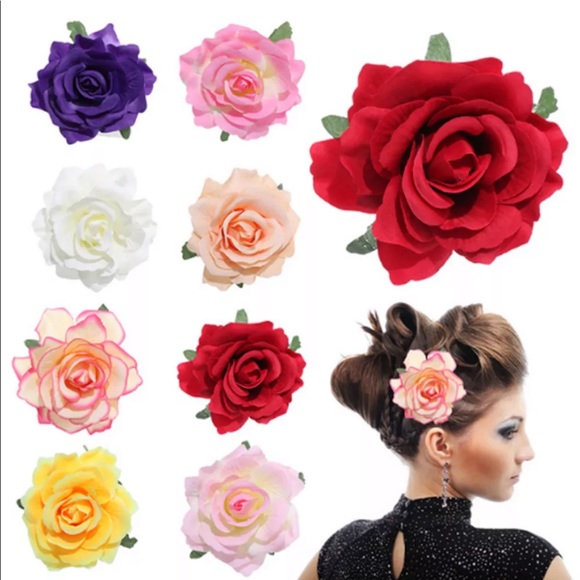 Rose 🌹Clip Hair Accessory  • NWT - Picture 3 of 3